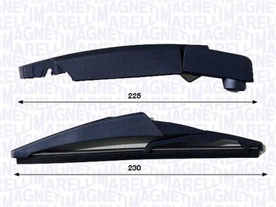 MAGNETI MARELLI 000723180453 Stikla tīrītāju sviru