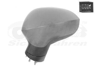 Ārējais atpakaļskata spogulis VAN WEZEL 4919817