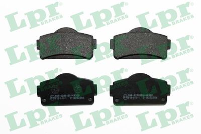 Bremžu uzliku kompl., Disku bremzes LPR 05P2286