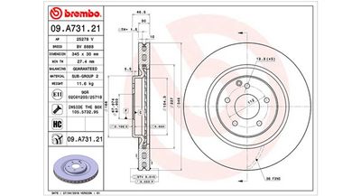 Bremžu diski MAGNETI MARELLI 360406114501