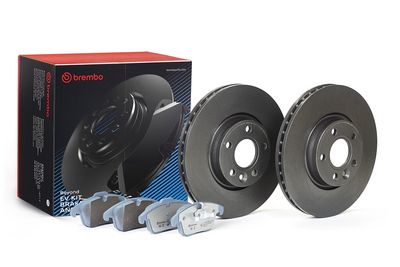 Комплект тормозов, дисковый тормозной механизм BREMBO KT 08 049