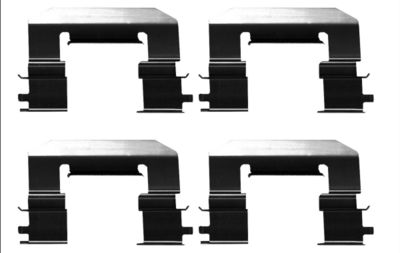 Комплектующие, колодки дискового тормоза TEXTAR 82542500