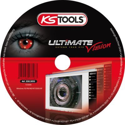 Programmnodrošinājums, Videoendoskops KS TOOLS 550.5015