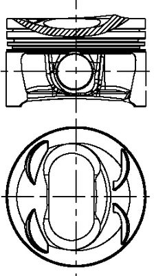 Поршень FAI AutoParts PK122-050