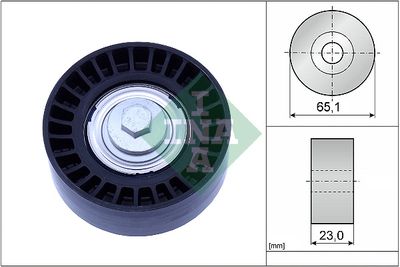 Parazīt-/Vadrullītis, Ķīļrievu siksna Schaeffler INA 532 0882 10