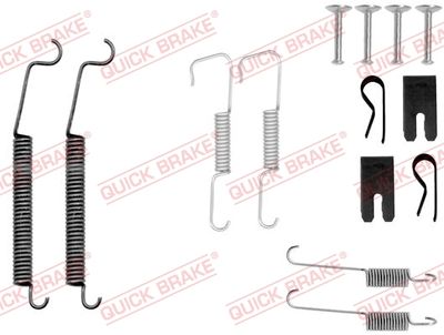 Комплектующие, тормозная колодка QUICK BRAKE 105-0805