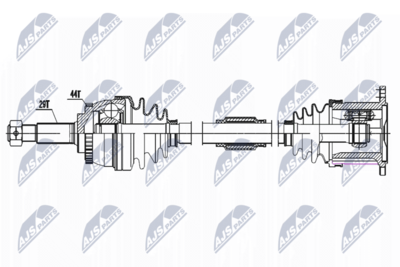 Приводной вал NTY NPW-NS-161