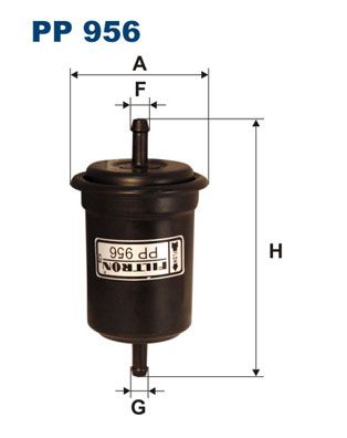 Degvielas filtrs FILTRON PP 956