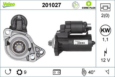 Стартер VALEO 201027