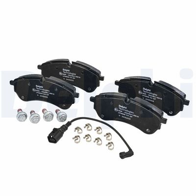 Bremžu uzliku kompl., Disku bremzes DELPHI LP3909