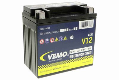 Startera akumulatoru baterija VEMO V99-17-0060