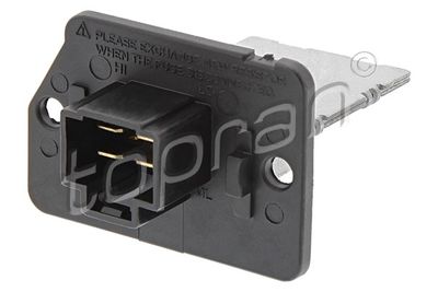 Сопротивление, вентилятор салона TOPRAN 821223