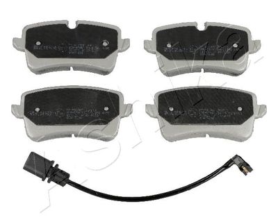 Комплект тормозных колодок, дисковый тормоз ASHIKA 51-00-0913