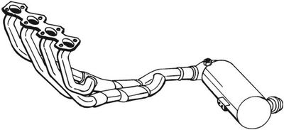 Katalizators BOSAL 099-487