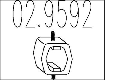 Буфер, глушитель MTS 02.9592