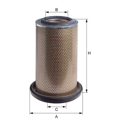 Gaisa filtrs HENGST FILTER E150L