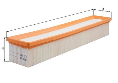 Воздушный фильтр MAHLE LX 939