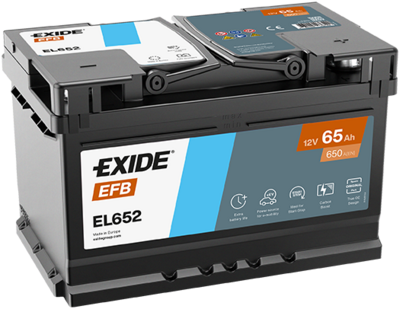 Стартерная аккумуляторная батарея EXIDE EL652