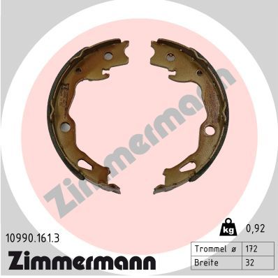 ZIMMERMANN SZCZ?KI HAMULCOWE ZIMMERMANN 10990.161.3