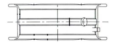 Подшипник коленвала MAHLE 011 FL 21059 000