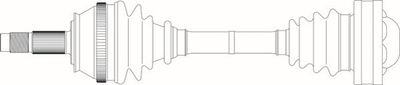 Приводной вал GENERAL RICAMBI FI3084