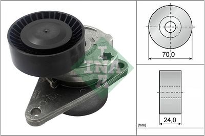 Натяжитель ремня, клиновой зубча Schaeffler INA 534 0103 10