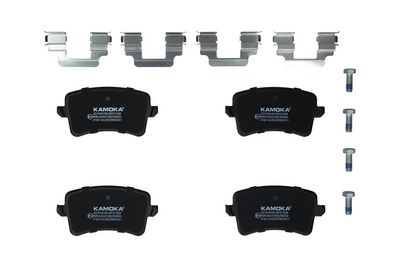 Комплект тормозных колодок, дисковый тормоз KAMOKA JQ1018100