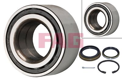 Riteņa rumbas gultņa komplekts Schaeffler FAG 713 6184 80