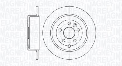 Bremžu diski MAGNETI MARELLI 361302040724