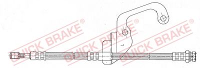 Bremžu šļūtene QUICK BRAKE 59.922