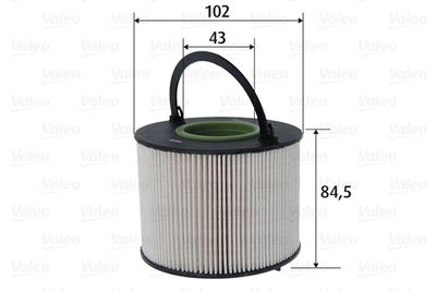 Топливный фильтр VALEO 587075