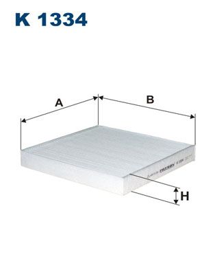 Фильтр, воздух во внутренном пространстве FILTRON K 1334