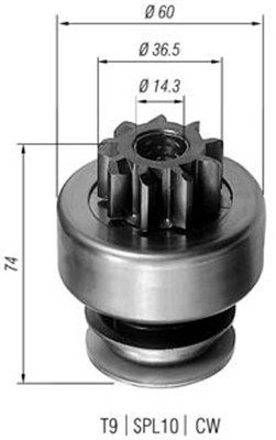 Zobrats, Starteris MAGNETI MARELLI 940113020100