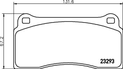 Bremžu uzliku kompl., Disku bremzes HELLA PAGID 8DB 355 008-981