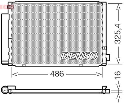 Kondensators, Gaisa kond. sistēma DENSO DCN50126