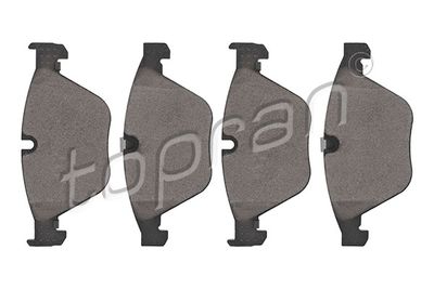 Bremžu uzliku kompl., Disku bremzes TOPRAN 502 961