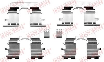 Комплектующие, колодки дискового тормоза QUICK BRAKE 109-1290