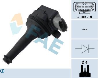 Aizdedzes spole FAE 80304
