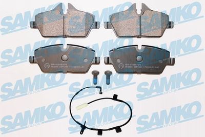 Bremžu uzliku kompl., Disku bremzes SAMKO 5SP1241A