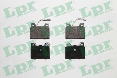 Комплект тормозных колодок, дисковый тормоз LPR 05P131