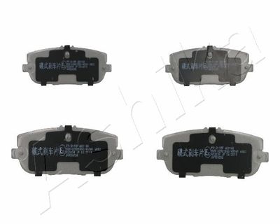 Комплект тормозных колодок, дисковый тормоз ASHIKA 51-03-311