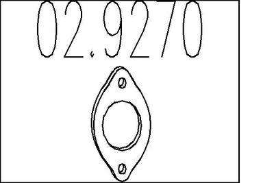 Blīve, Izplūdes caurule MTS 02.9270