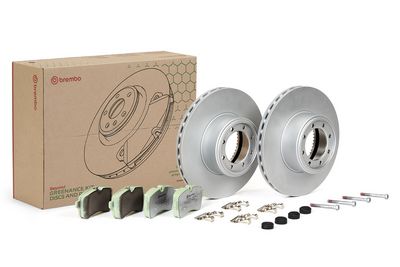Bremžu komplekts, Disku bremzes BREMBO KT 10 024