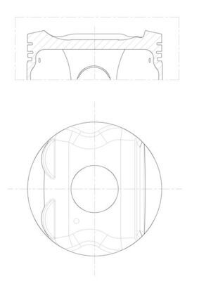 Поршень MAHLE 021 PI 00133 002
