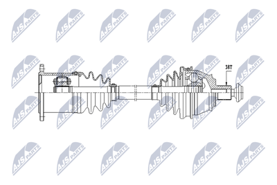 Приводной вал NTY NPW-AU-069