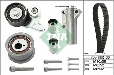 Комплект ремня ГРМ Schaeffler INA 530 0478 10