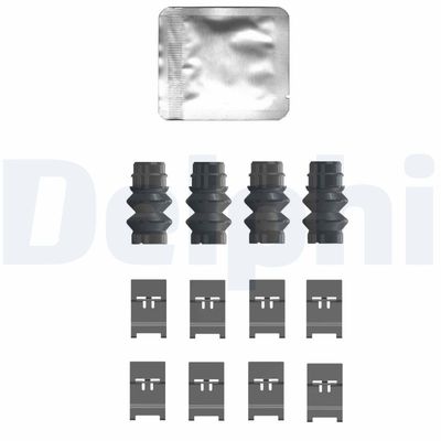 Piederumu komplekts, Disku bremžu uzlikas DELPHI LX0753