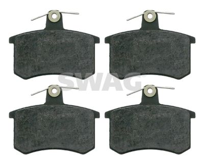 Bremžu uzliku kompl., Disku bremzes SWAG 30 91 6142