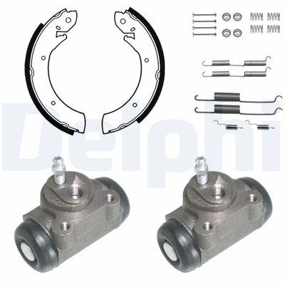 Bremžu loku komplekts DELPHI KP909