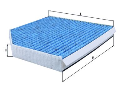 Фильтр, воздух во внутренном пространстве MAHLE LAO 386